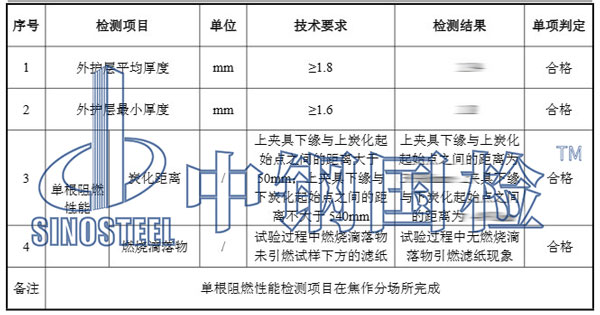 光纜檢測項目結果